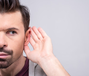 Man Listening
