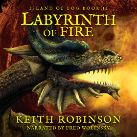 Labyrinth of Fire Audiobook Cover