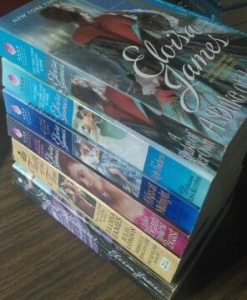 A collection of daffy Eloisa James novels -- including three of her 'fairy tale' historicals. 