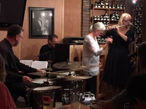 From left, Jean Bolduc, Brad Keller, Sharon Elsasser, Bonnie Rossa