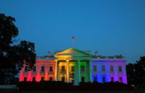 white house gay marriage lights