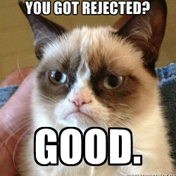 Serves you right for trying,