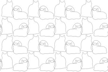 121511-ThreeCatsLine-repeat