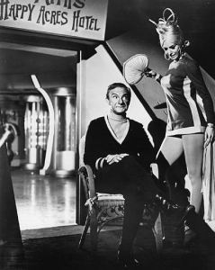 Edy Williams in the Lost in Space episode, Two Weeks in Space.