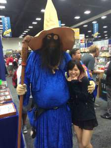 Wizard troll (?) and Akemi.