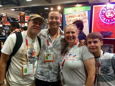 I run across an old Stargate friend - Jenny Stiven and family!