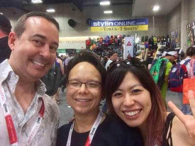 Hanging with blog regular Lisa Yimm