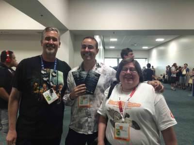 Finally meeting Tom Gardiner and Erin Conrad of ThreeIfBySpace