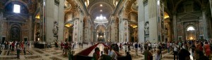 Interior of St. Peter's Cathedral