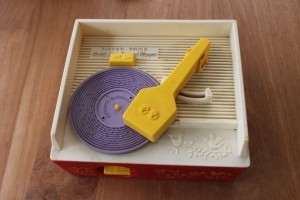Toy record player