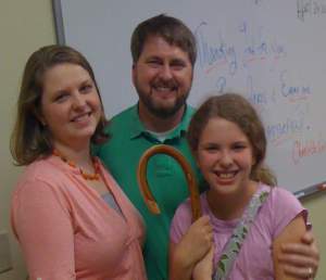 Reid, April, and Emma Jane Satterfield