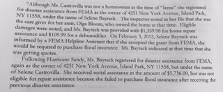 This is an excerpt from Senator Gilibrand's response. Of course, the letter didn't have an actual inked signature, and I doubt she ever looked into the matter at all. Why would my US senator want to waste her time on such an insignificant matter? 