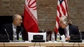 Secretary of Energy Ernest Moniz and Head of the Iranian Atomic Energy Organization Ali Akbar Salehi (L) meet at a hotel in Vienna, Austria July 9, 2015.