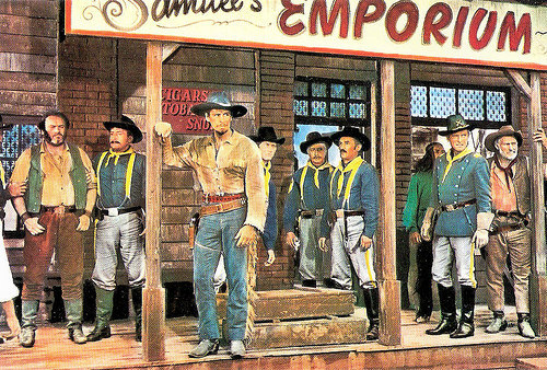 Gordon Scott in Buffalo Bill, l'eroe del Far West (1965)