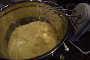 egg into cobbler flour for renal diet