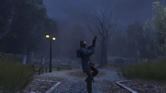 My Dragon demonstrates his new /dance_thriller emote in The Secret World