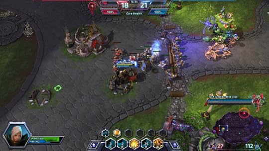 Johanna leads the charge on Garden of Terror in Heroes of the Storm