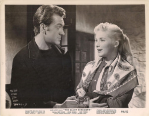 Gene Evans in The Giant Behemoth