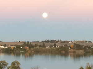 Moses Lake moon