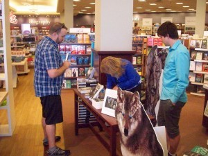 Very enthusiastic reader of books on wolves! Spirit Wolves that is.