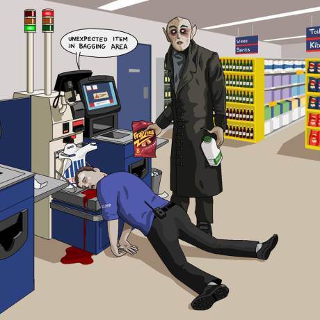 Nosferatu Self-Checkout