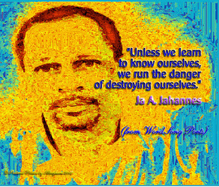 Dr. Ja A. Jahannes with quote