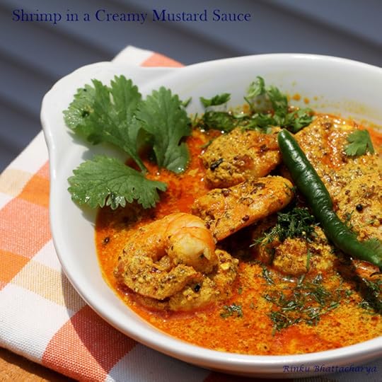 Doi Shorshe Chingri - Shrimp in a Creamy Mustard Sauce