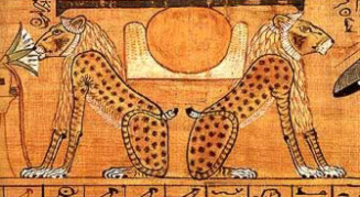 Just as the Double Lions served as the gateway to the Otherworld, sometimes Two Acacia Trees could be a gateway, too