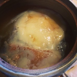 The SCOBY (symbiotic colony of bacteria and yeast) that makes the kombucha.
