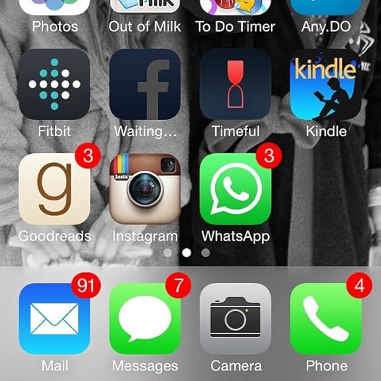 Message notifications on iphone