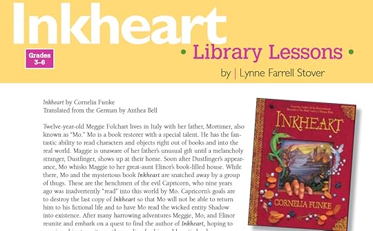Inkheart Library Lessons