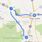 Laramie to Fort Collins