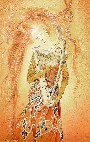 Detail from Dreamharp by Marja Lee