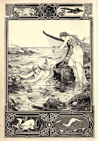 An illustration by John D. Batten for Celtic Fairy Tales