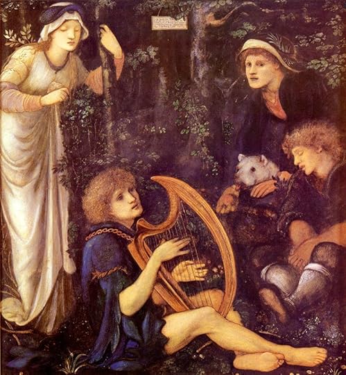The Madness of Tristram by Sir Edward Burne-Jones