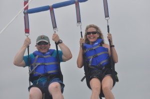 Parasailing in Dewey Beach