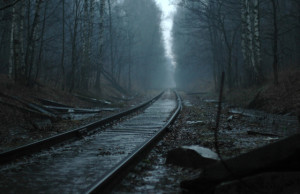 rain and tracks