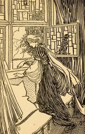 Fair Margaret and Sweet William by George Wharton Edwards