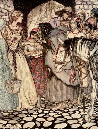 The Gypsy Laddie by Arthur Rackham