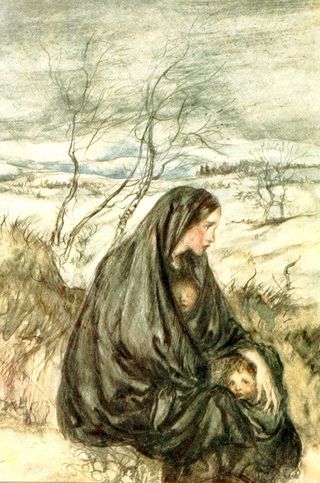 The Duke of Gordon's Daughter by Arthur Rackham
