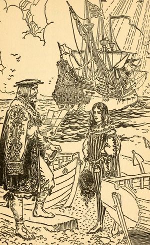 Sir Patrick Spens by George Wharton Edwards