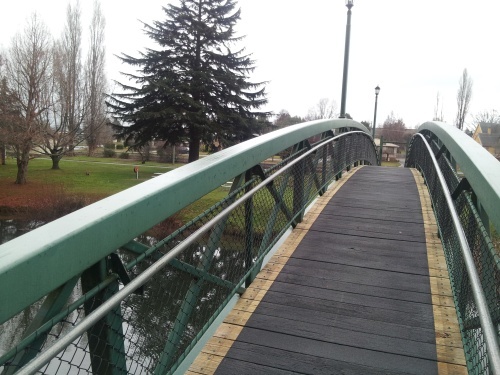 A very cool footbridge