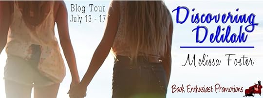 Discovering Delilah blog tour banner