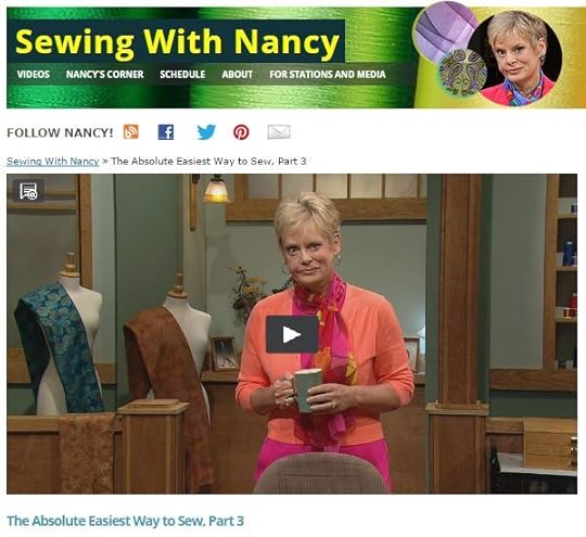 The Absolute Easiest way to Sew by Nancy Zieman/Sewing With Nancy