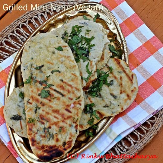 Grilled Mint Naan