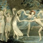 Oberon, Titania and Puck with Fairies Dancing by William Blake, c. 1786