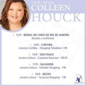 Colleen Houck Tour Brazil