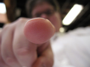 pointing