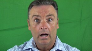shocked man