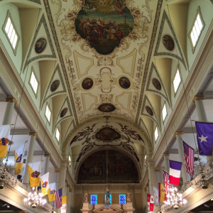 The gorgeous interior of the cathedral.